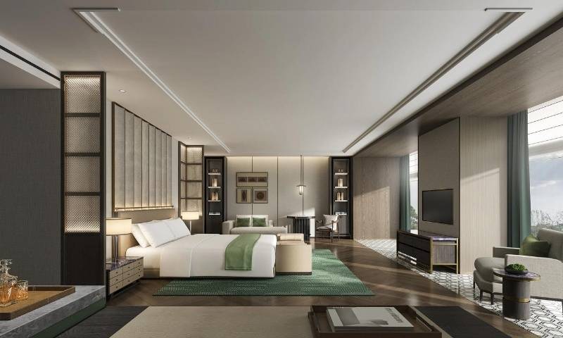 装修施工陕西酒店改造装修施工民宿PG电子游戏麻将胡了陕西商务酒店(图2) 装修施工陕西酒店改造装修施工民宿PG电子游戏麻将胡了陕西商务酒店(图2)